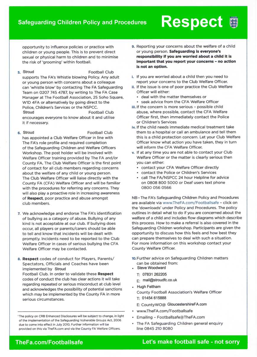 Child Protection Policy Page 2